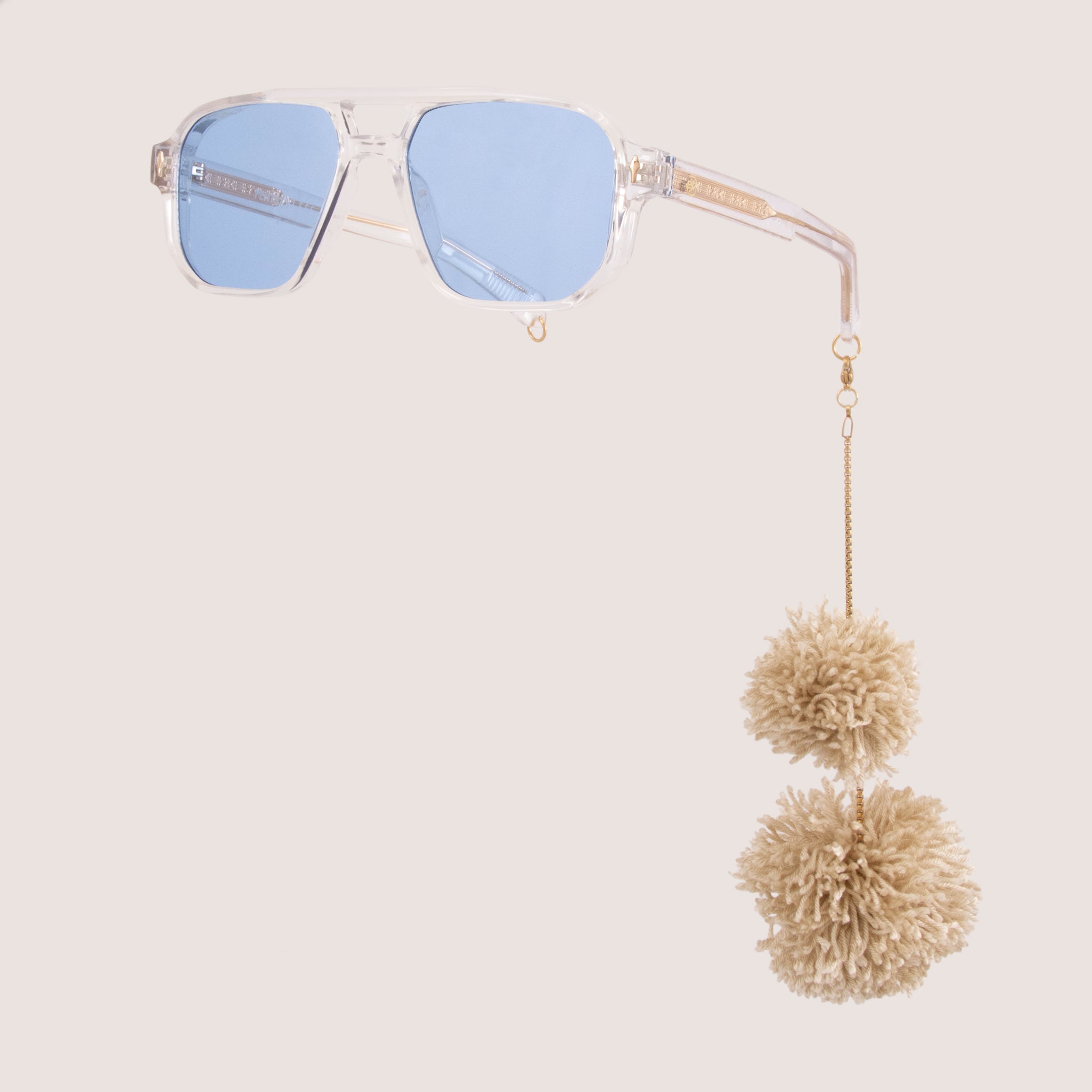 Sunna Transparent Sunglasses - Fento x Bless