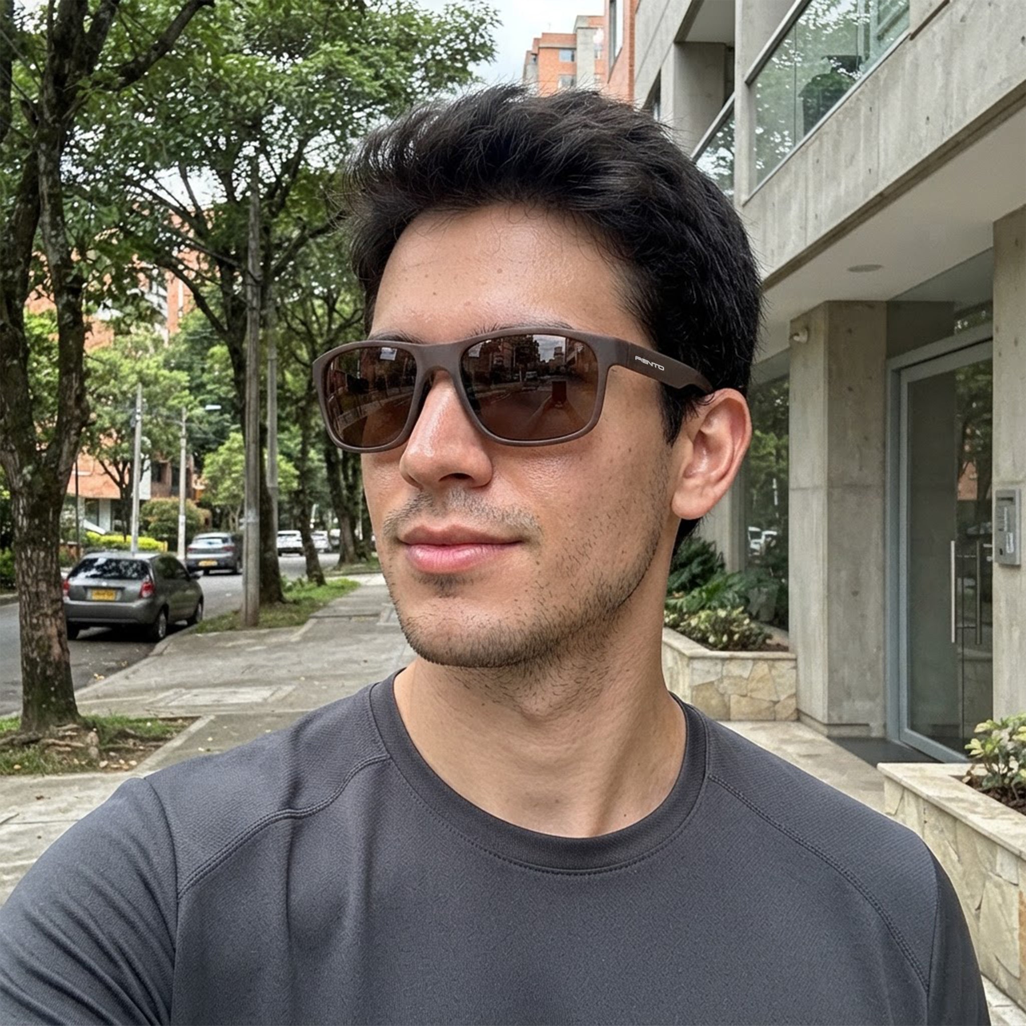 KB05-13 Sunglasses - Brown