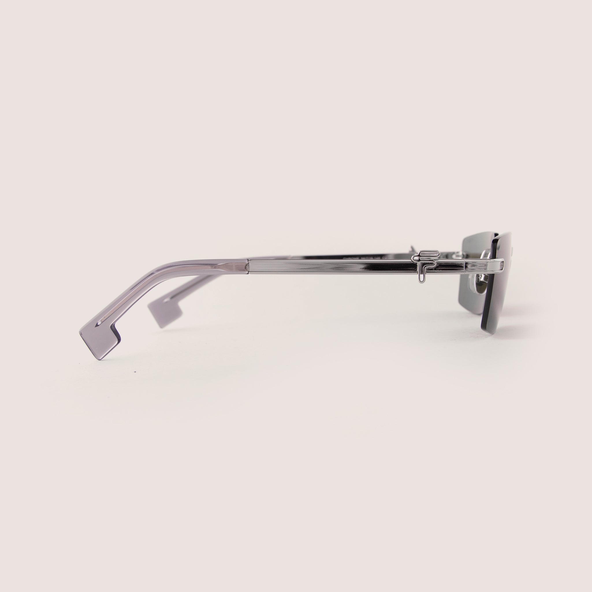 Chrome Sunglasses - Silver Green