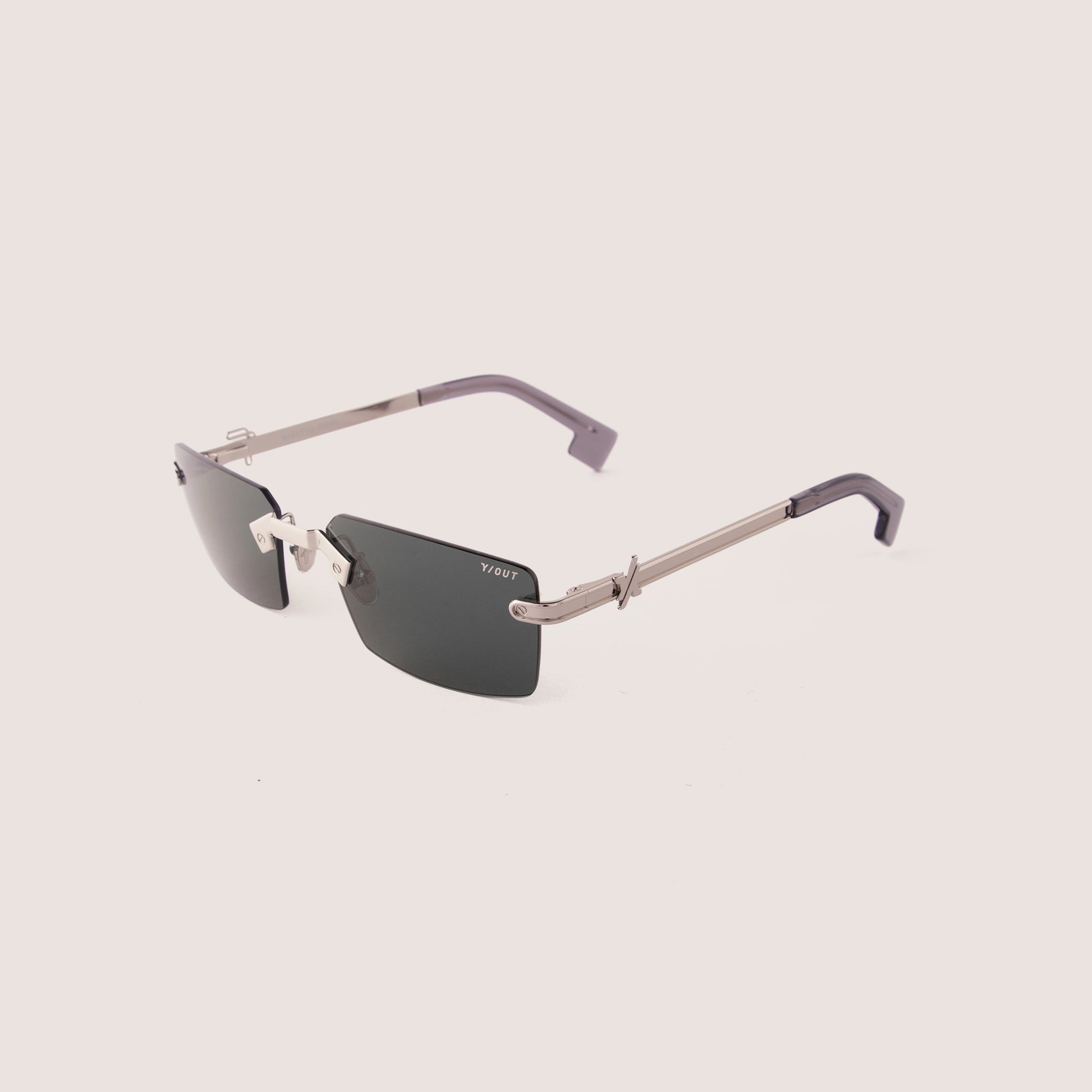 Chrome Sunglasses - Silver Green