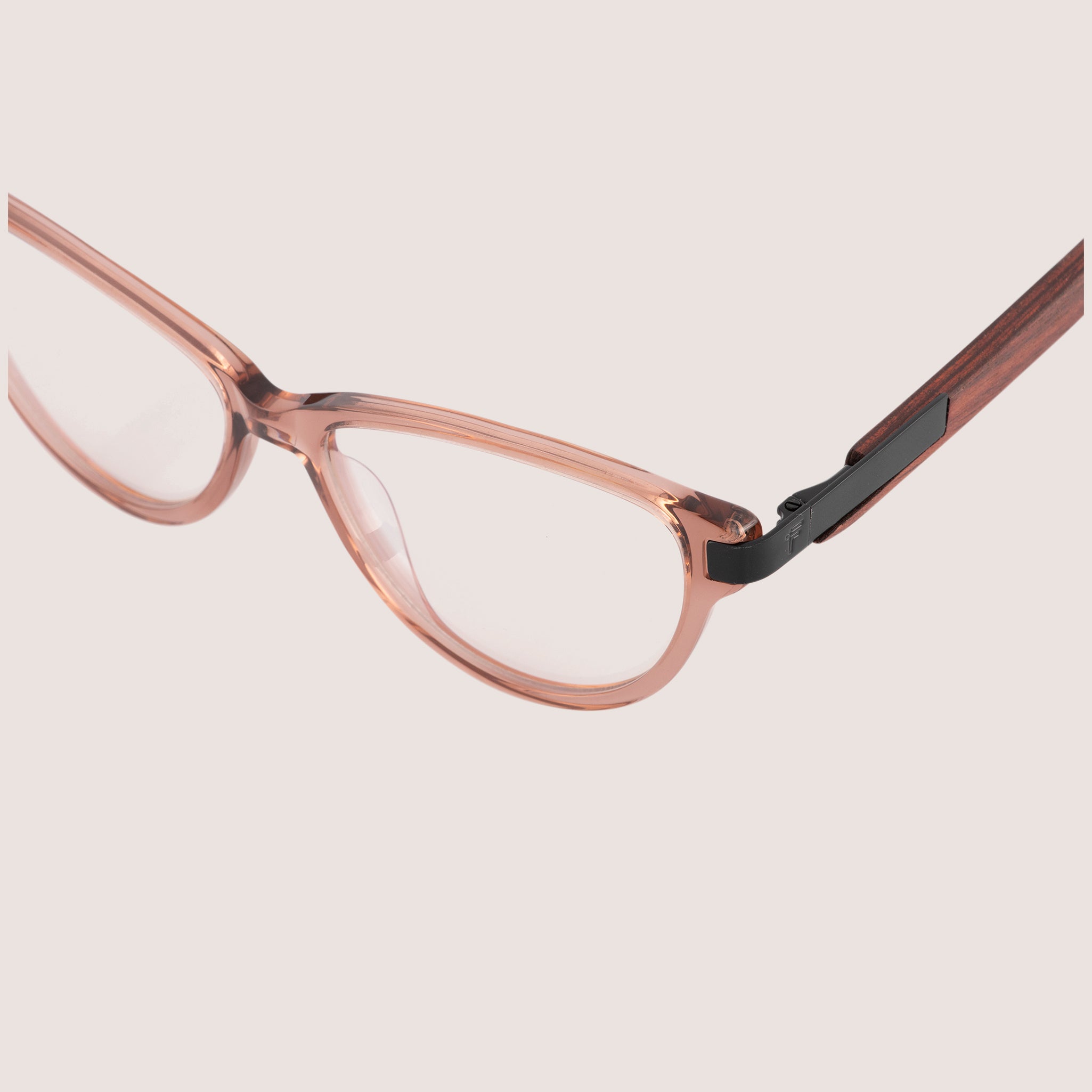 Lega Eyeglasses - Teak Champagne