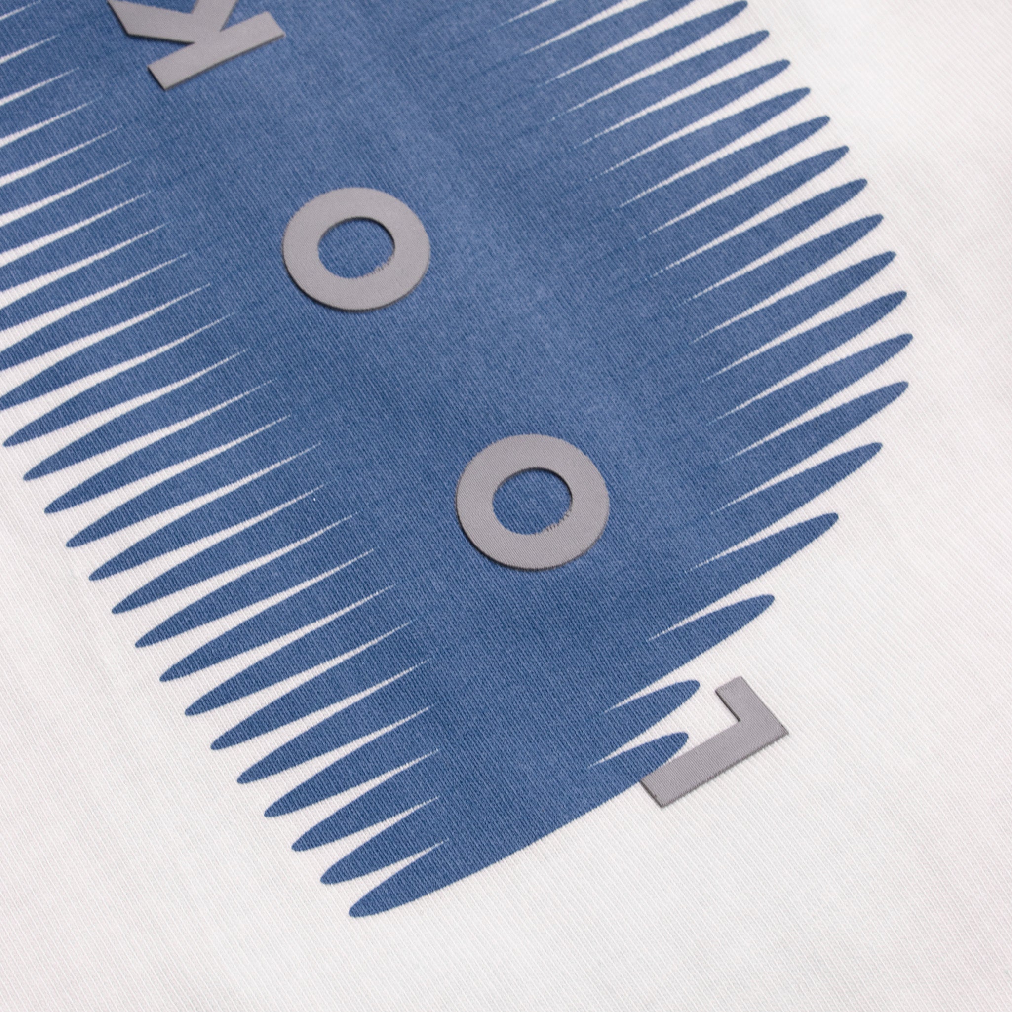 Camiseta semi oversize Blanca - Shades