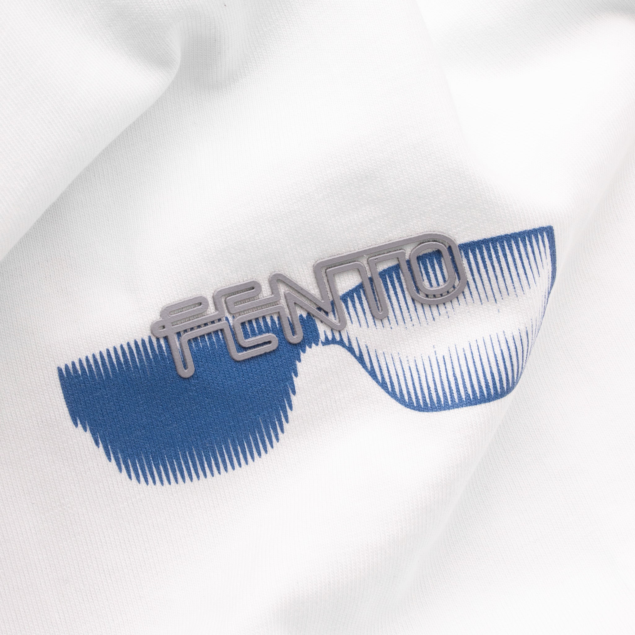 Camiseta semi oversize Blanca - Shades