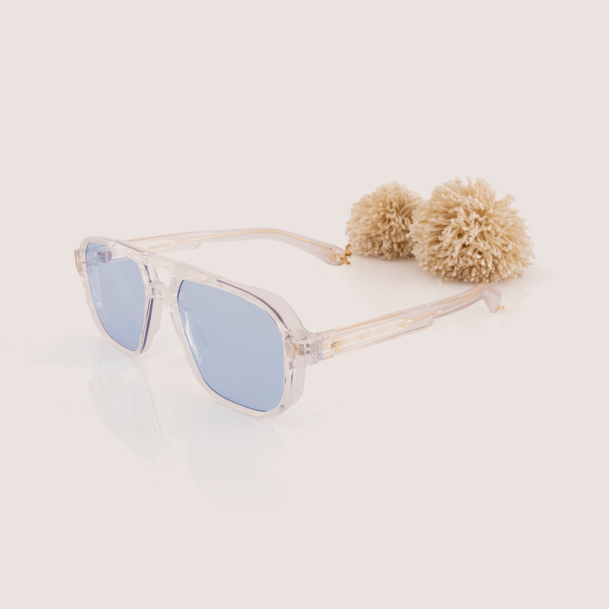 Sunna Transparent Sunglasses - Fento x Bless
