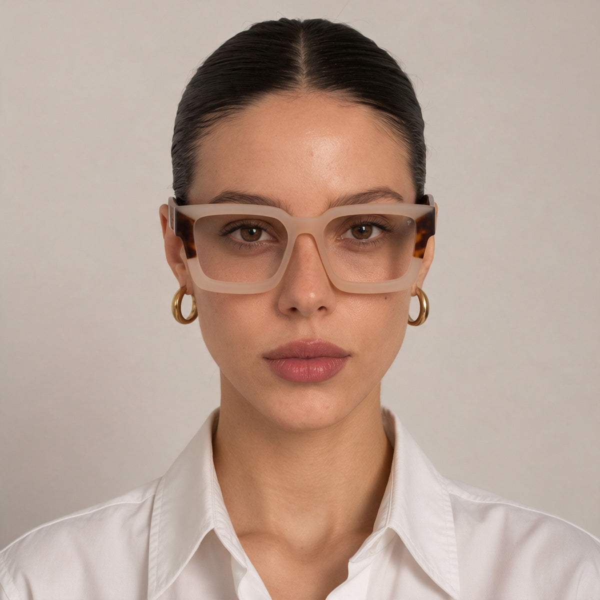 New Bilbao Eyeglasses - Peach
