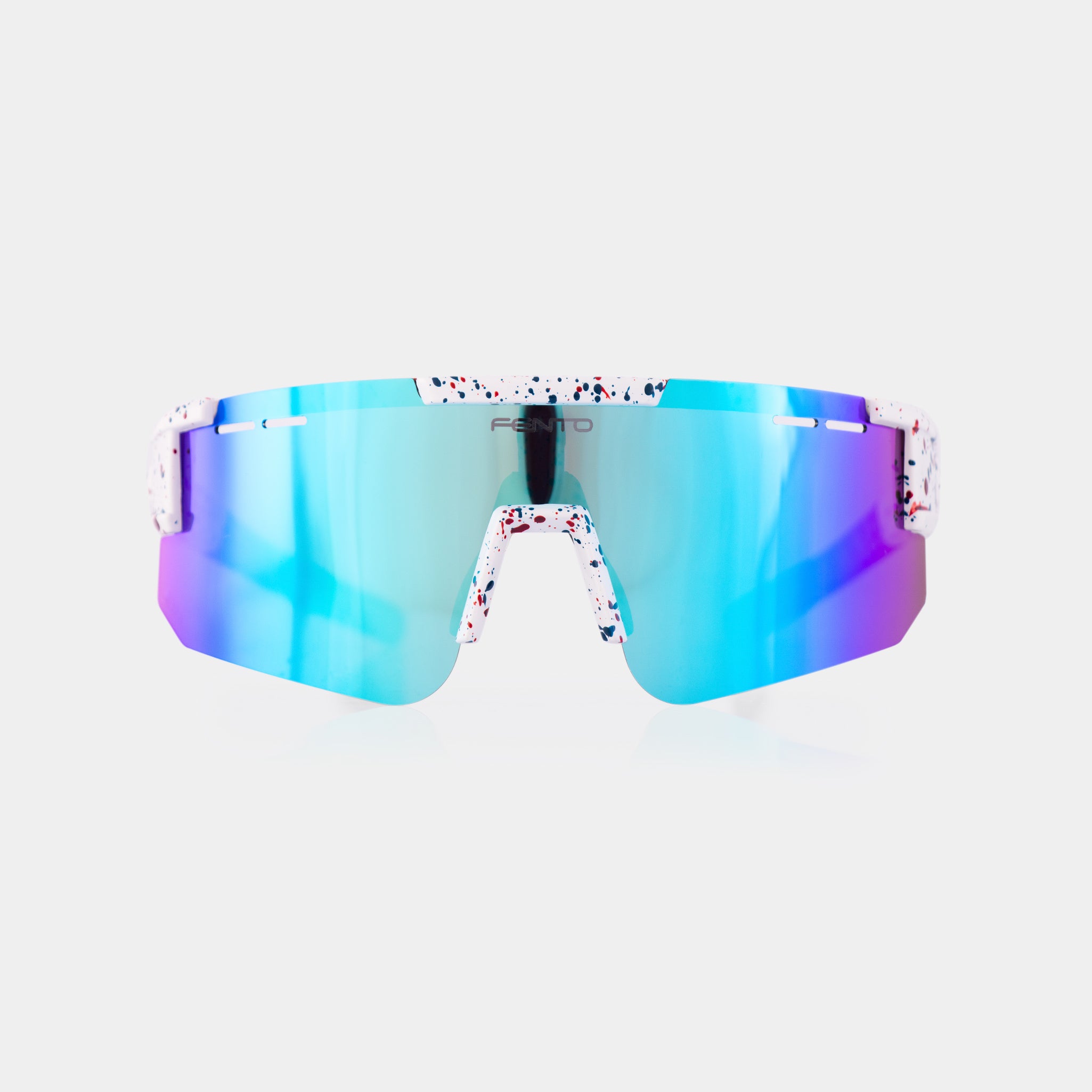 Gafas deportivas Nitro White Blue – diseño dinámico en TR90, ligeras y resistentes