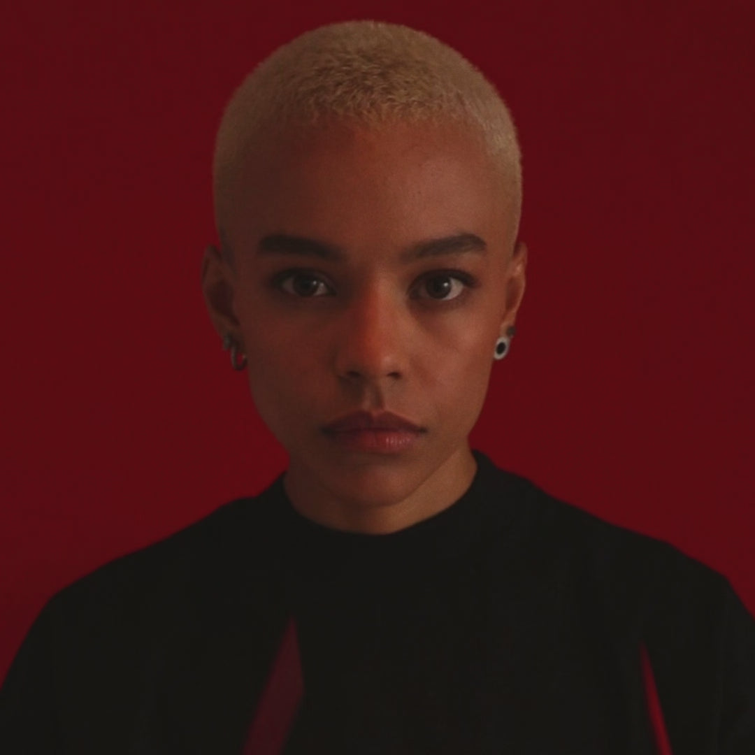 Gafas de sol New Bilbao – estilo único en acetato rojo, diseño vanguardista de Fento