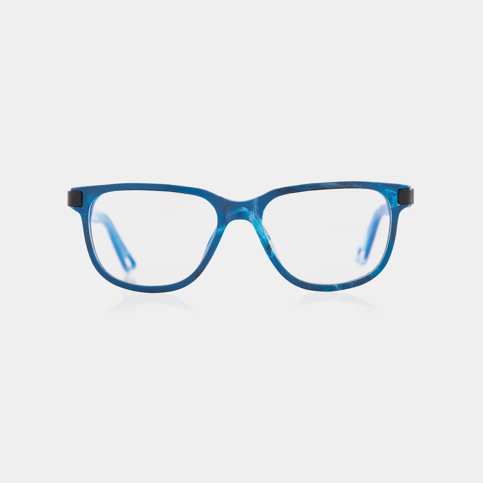 Gafas Specta Nuquí Ocean Blue fabricadas con plástico reciclado de la playa 