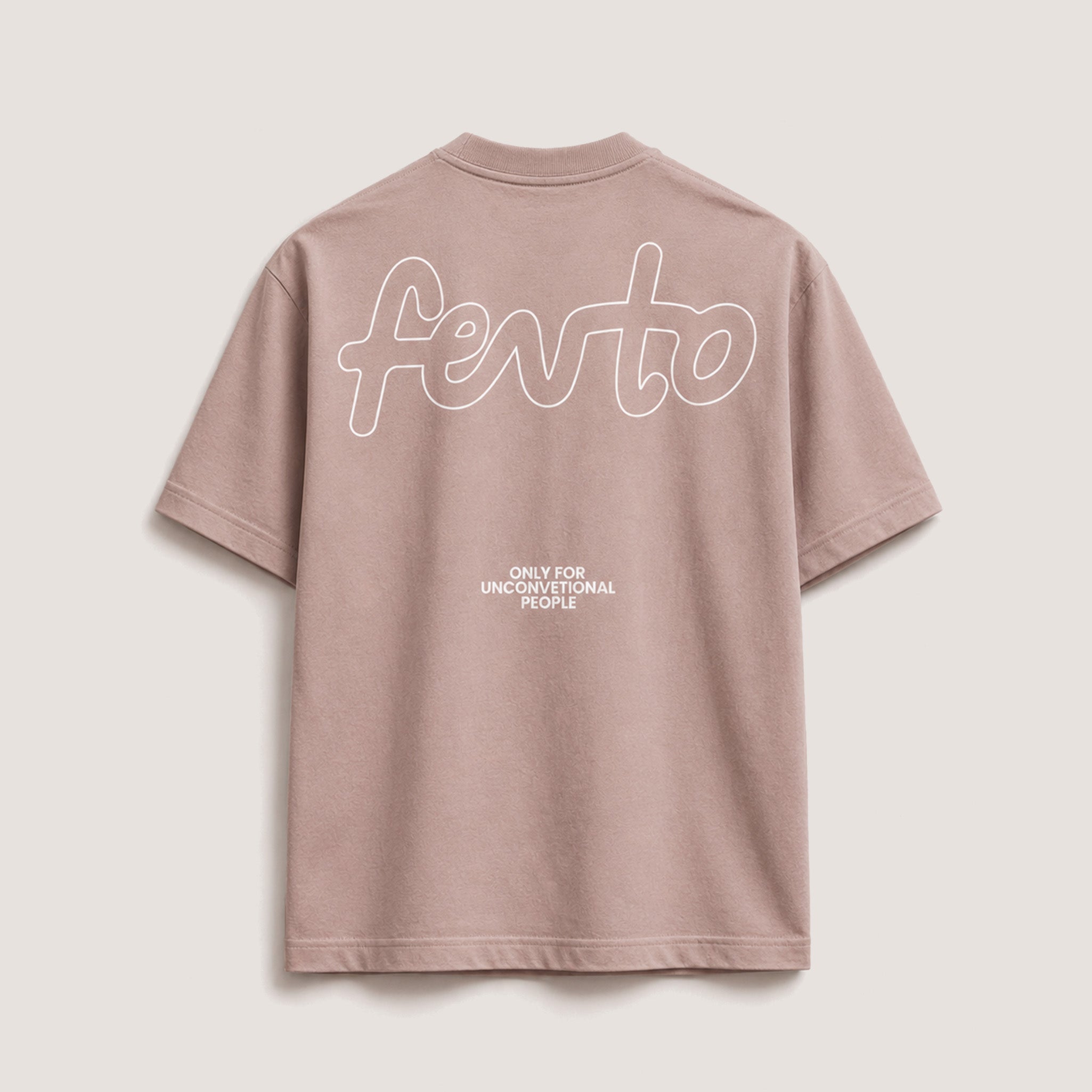 Camiseta algodón café