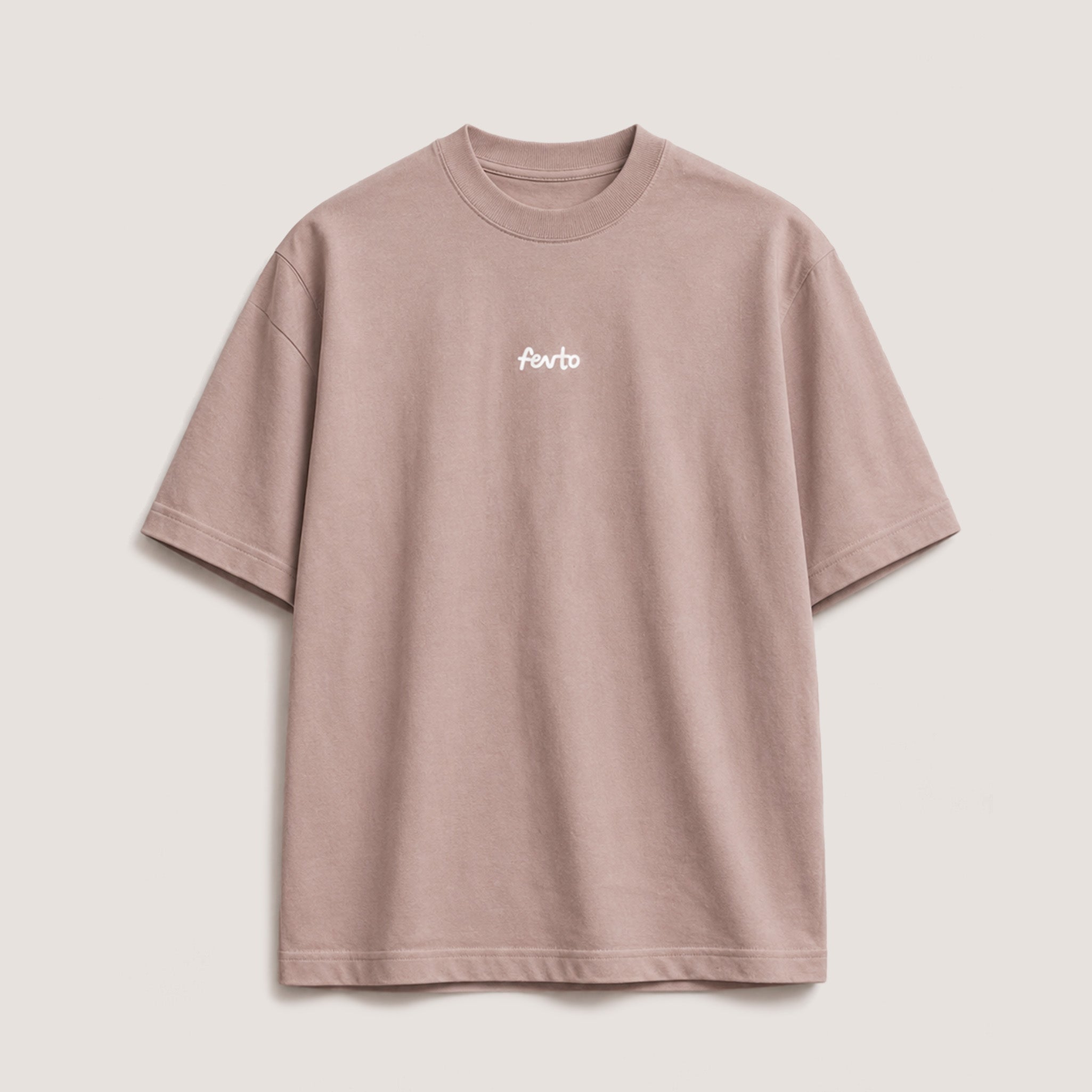Camiseta algodón café