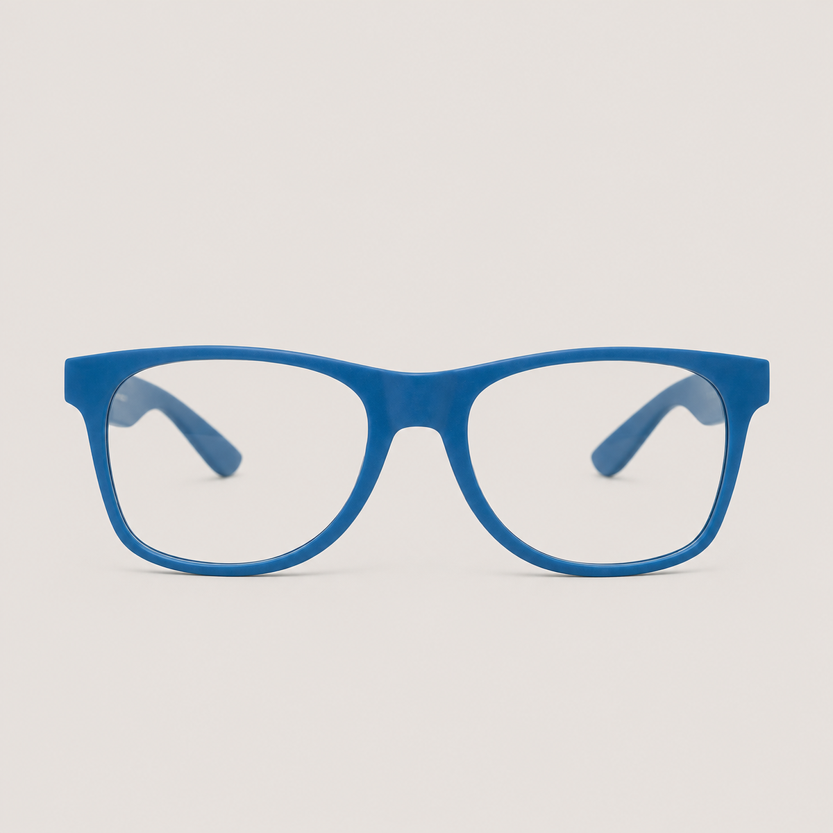 Wayfarer Wheat Eyeglasses - Blue