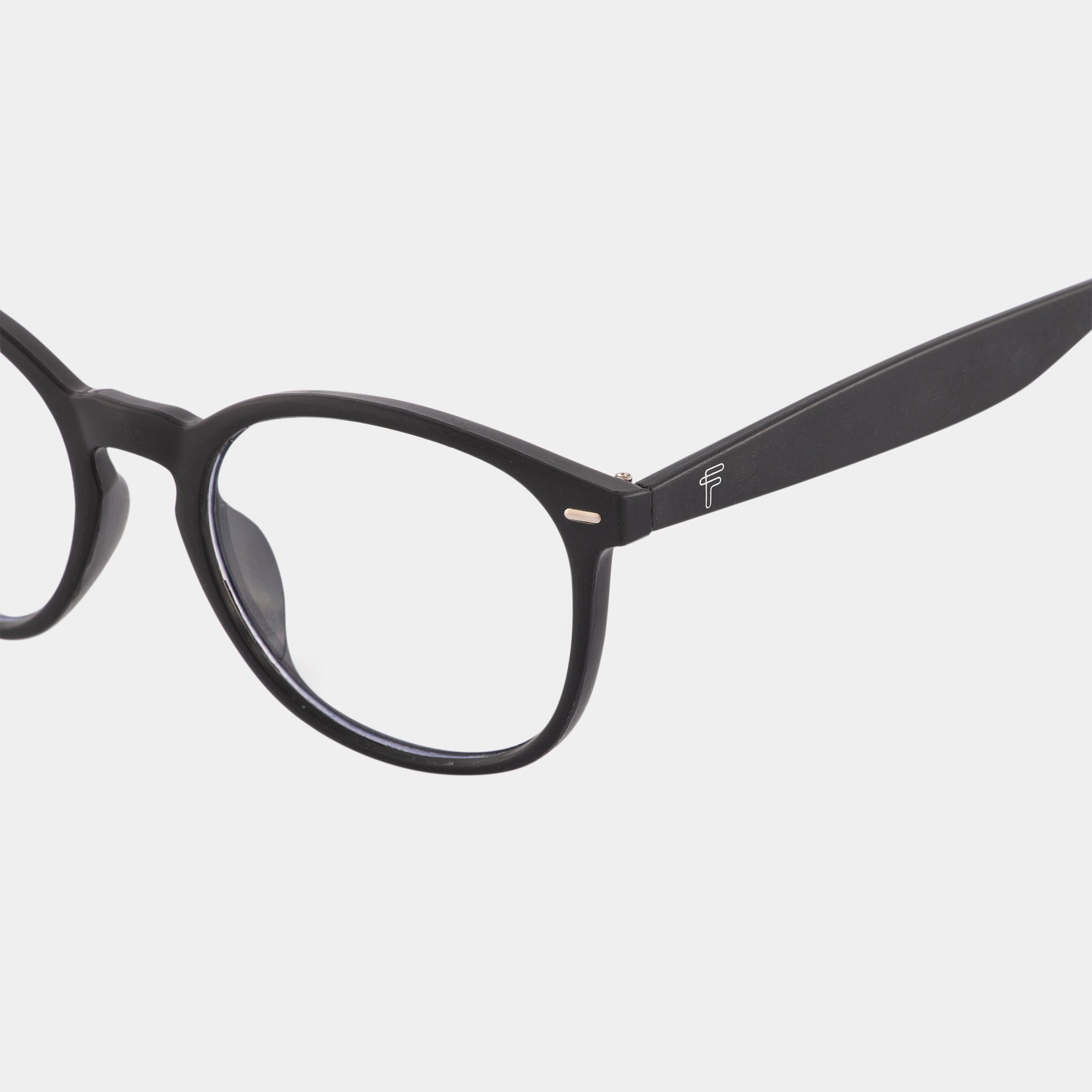 Wayfarer Wheat Eyeglasses - Black